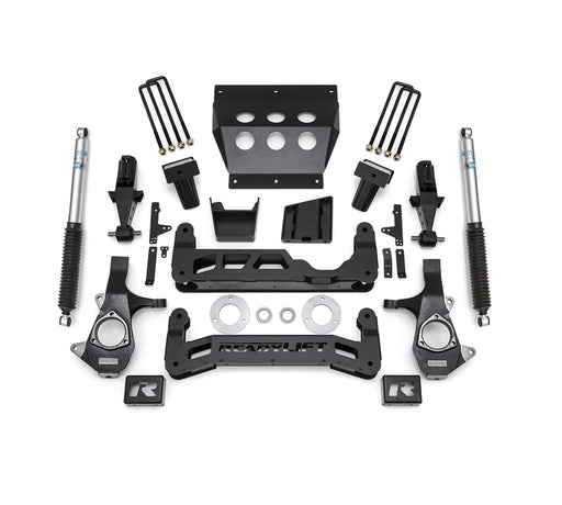 ReadyLift 2014-2018 7'' Lift Kit for Cast Steel OE Upper Control Arms with Bilstein Shocks - #44-3471