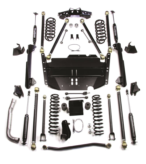 TeraFlex TJ Unlimited 4" Pro LCG Lift Kit w/ 9550 Shocks Jeep Wrangler - #1249484