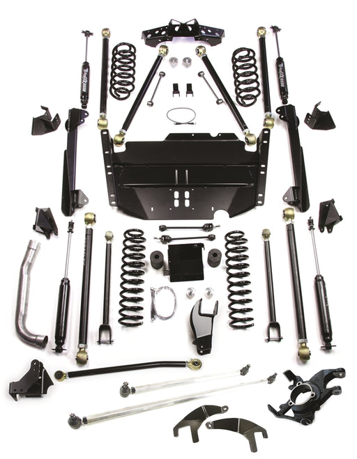 TeraFlex TJ Unlimited 5" Pro LCG Lift Kit w/ High Steer and 9550 Shocks Jeep Wrangler - #1249580